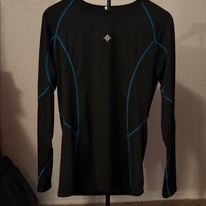 2 Men's Black Swim Shirts
